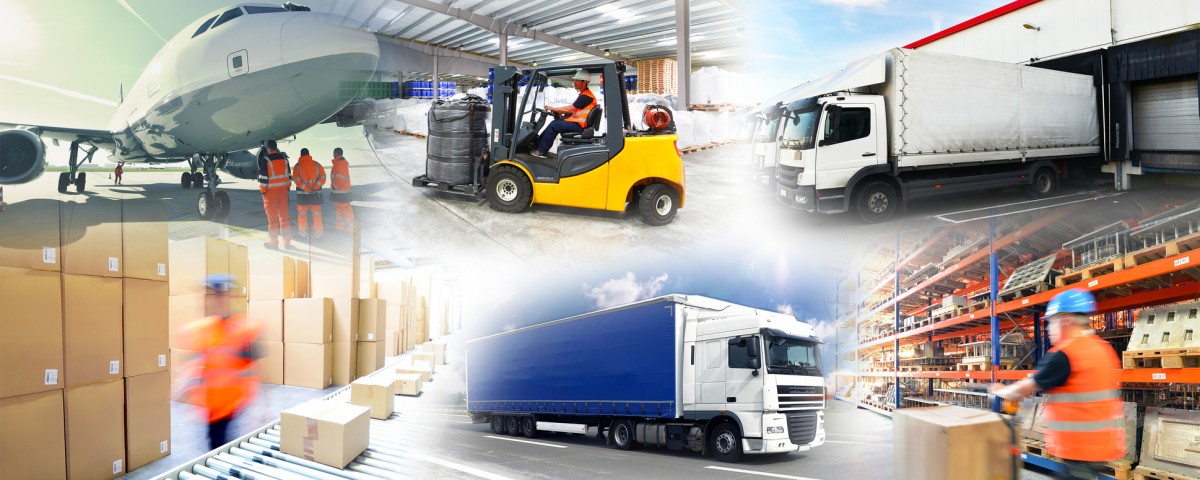 Warenlagerung und Gtertransport // logistics and shipping