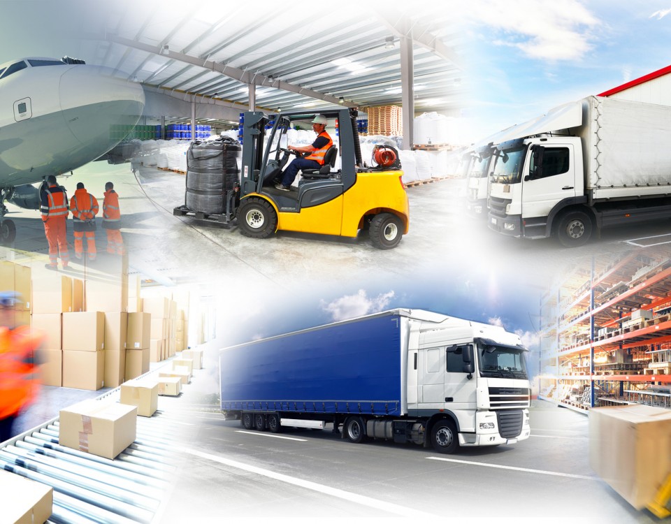 Warenlagerung und Gtertransport // logistics and shipping